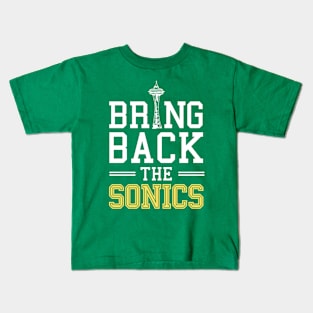 Bring Back The Sonics Kids T-Shirt